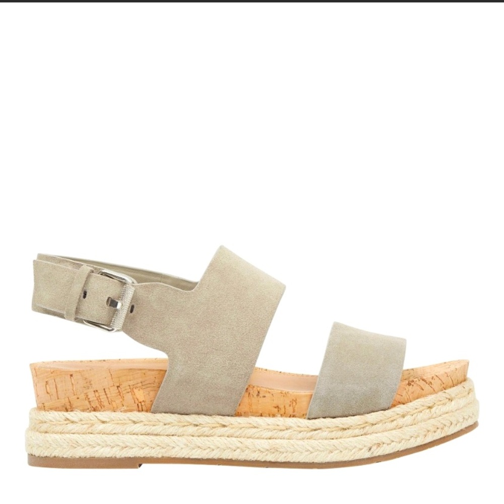 Marc Fisher Suede LTD Oria Platform Espadrille Sandal
